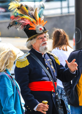 “Emperor” on the streets of San Francisco