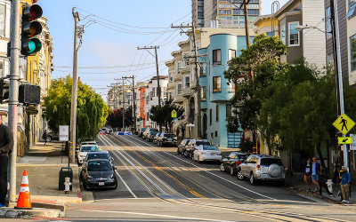 San Francisco street in San Francisco
