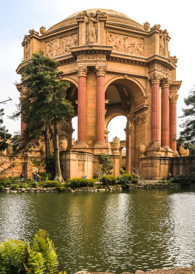 The Palace of Fine Arts in San Francisco
