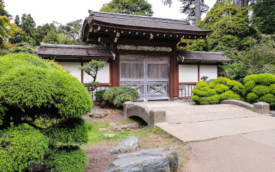 Gate at the Japanese Tea Garden in Golden Gate Park