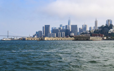 View of San Francisco from Alcatraz Island