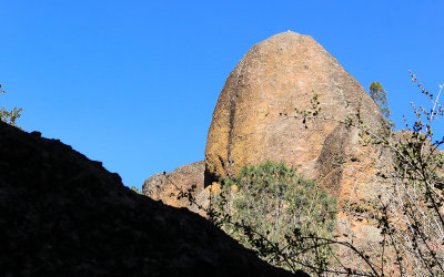 The Monolith along the Bear Gulch Cave Trail in Pinnacles National Park