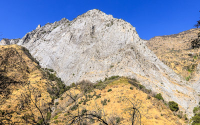 Granite outcropping in Giant Sequoia National Monument