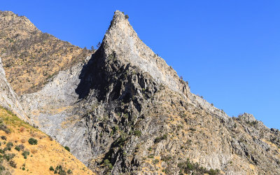 Rocky granite peak in Giant Sequoia National Monument