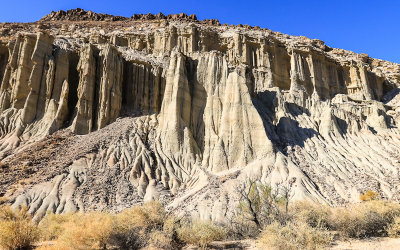 Badlands-like formation in Red Rock State Park