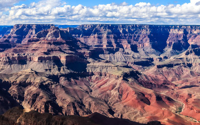 View to the west as seen from Lipan Point along the South Rim in Grand Canyon NP