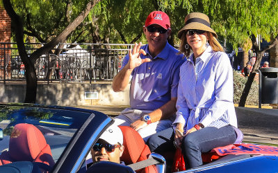 University of Arizona President Dr. Robert Robbins and wife