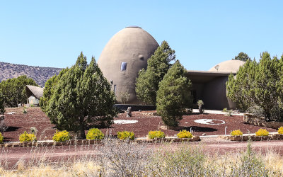 Dome home near Sedona Arizona