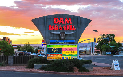“Dam Bar and Grill” in Page Arizona