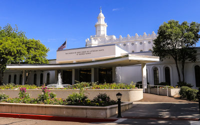 The Church of Jesus Christ of Latter Day Saints Temple in St. George Utah