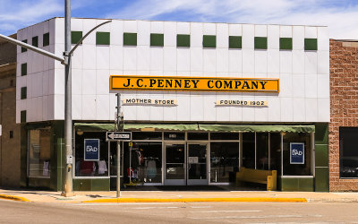 J.C. Penney Mother Store (Founded in 1902) in Kemmerer Wyoming