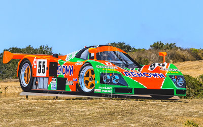 Advertising sign at Laguna Seca Raceway in Monterey California