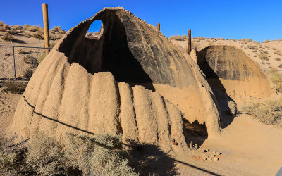 Cottonwood Charcoal Kilns (1873) along US 395 in California