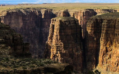 Colorado River Canyon Overlook on Arizona 64 east of the Grand Canyon