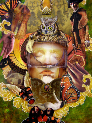 Owl and Pussy Cat  Went to the Masquerade (closed view)