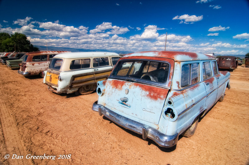 Various 50's Vintage Ford Wagons