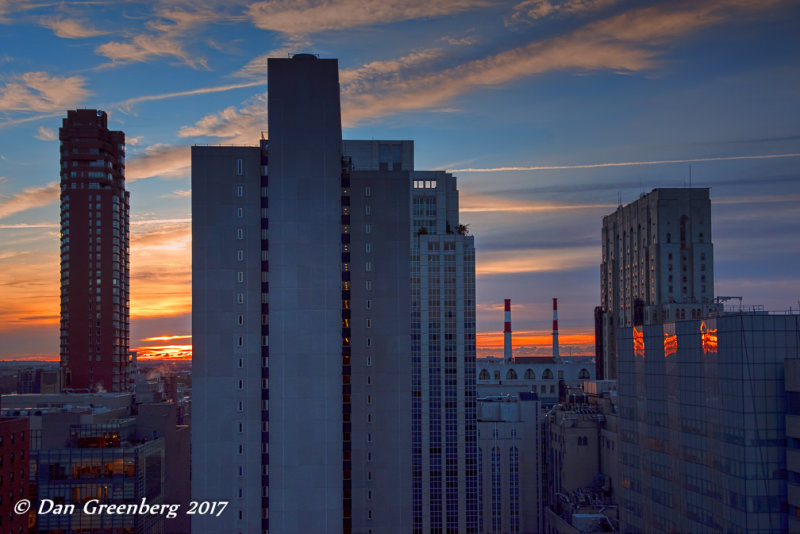 Rooftop Sunset Upper East Side #2