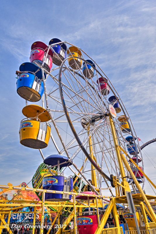 Ferris Wheel on Halloween