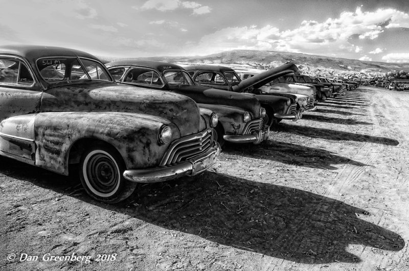 Lot's of Late 1940's Oldsmobiles