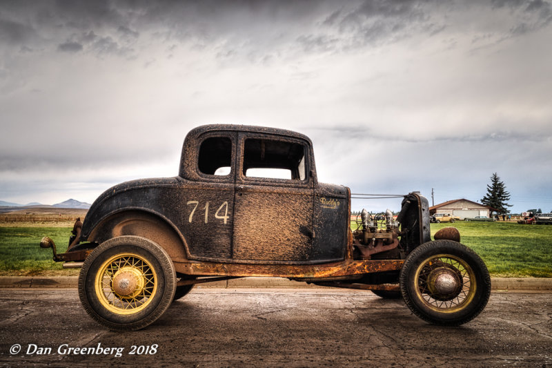 Mud Spattered 1932 Ford