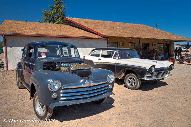 1948 and 1957 Fords