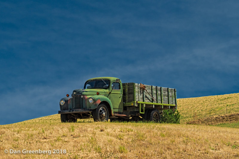 Truck Up on a Hill