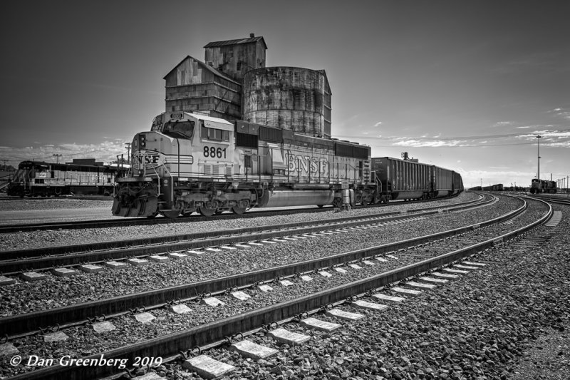 The Burlington Northern Santa Fe Railroad Yards