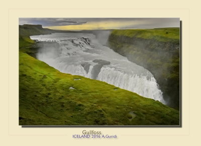 Gullfoss ICELAND 2016