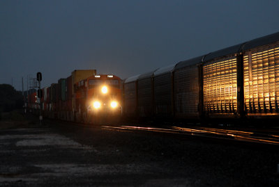 Early morning meet at east Woodward