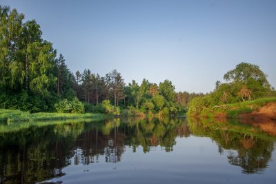 Gauja downstream from Gaujiena