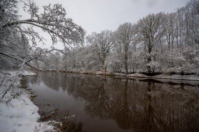 Ogre river at Ledmane