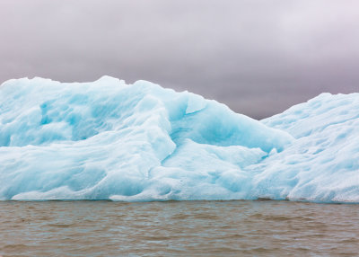 Iceberg in lagoon Iceland