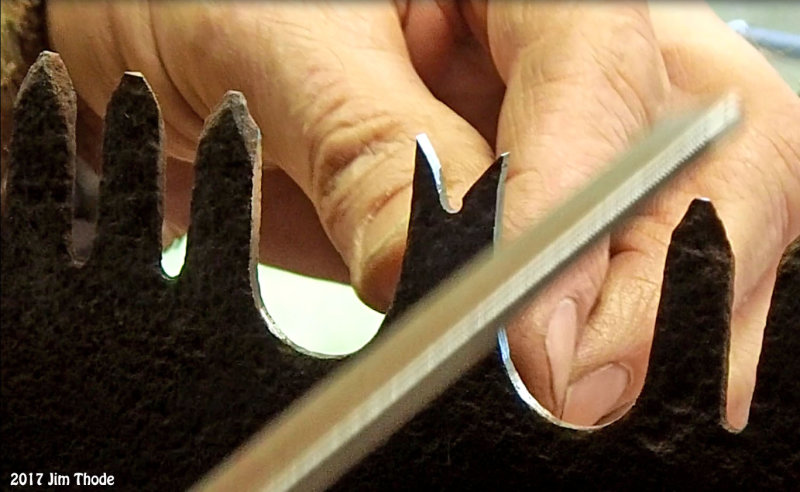 Shaping rakers