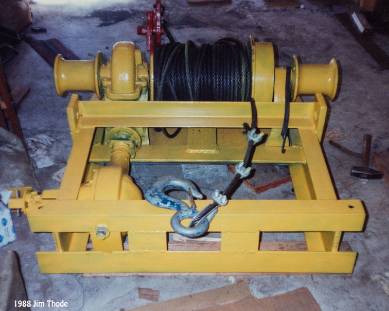 20,000 lb PTO winch