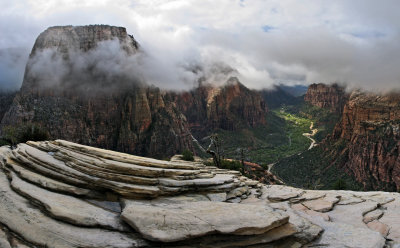 Angel's Landing - At the top