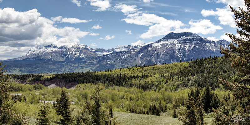 Sofa Mountain and Vimy Peak