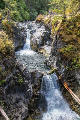 Upper Little Qualicum Falls in Little Qualicum Falls Provincial Park