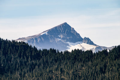 Mountain peak from Mount Washington Alpine Resort