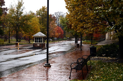 Penn State Campus Autumn Scenery