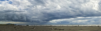 Panorama at Otaki Beach