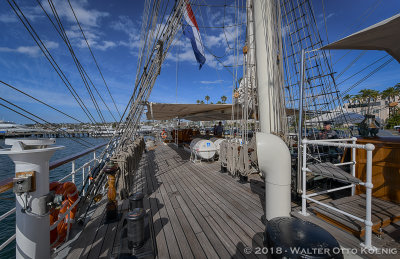 Starboard looking Aft