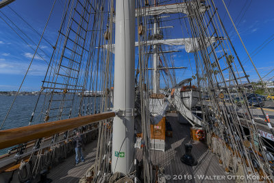 Looking Aft at the Main Deck