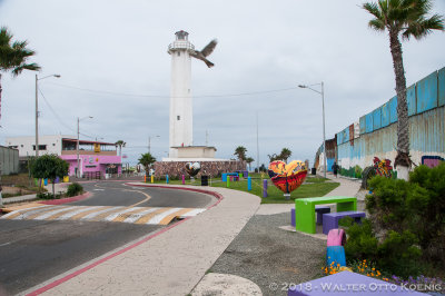 Border at Playas de Tijuana