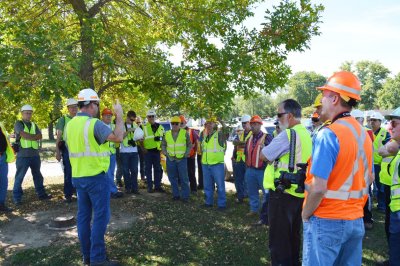 014 - Thursday morning - Sept 28 - Consolidated Grain & Barge - Lyles Jct IN
