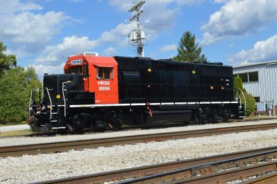 082 - late Friday afternoon - Sept 29 - Harbor Rail Service - Switz City IN