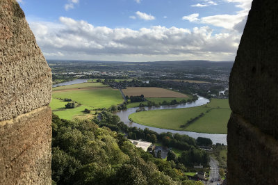 View from Wallace Monument, Stirling
