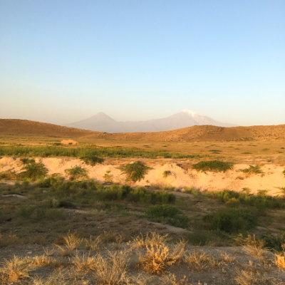 Mount Ararat was always visible in the distant