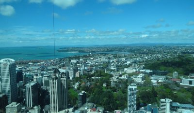 View from Sky Tower - Auckland