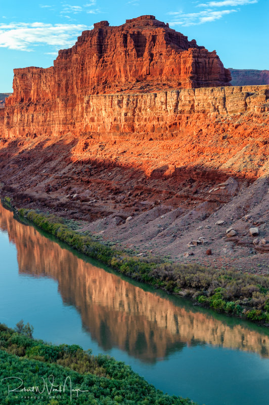 Butte Reflection in Colorado 2