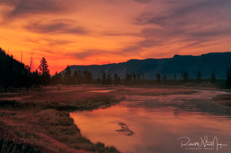 Dawn over the Madison River